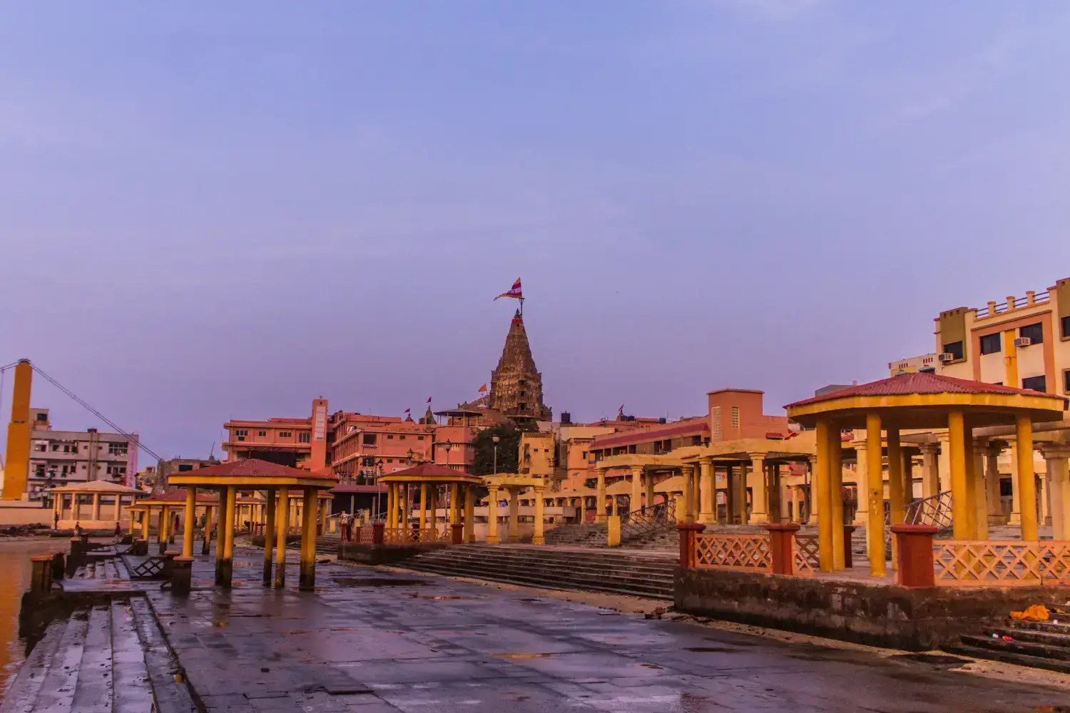 Dwarkadhish Char Dham Temple Gujarat India